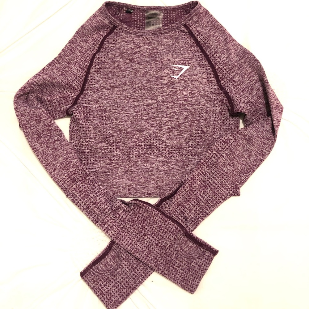 Gymshark cropped long sleeve